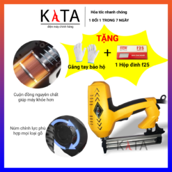 Máy bắn đinh điện F30 Kata chuyên dành cho thợ mộc chuyên làm gỗ, nhựa, phải di chuyển SBD01