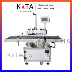 Máy dán nhãn cạnh thùng carton tự động YXT-210 – Băng tải 1500mm