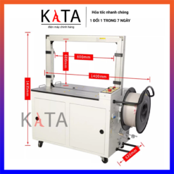Máy đóng đai thùng carton tự động YXK-01B – Giải pháp siết đai nhanh, chắc và chuyên nghiệp