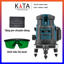 Máy cân bằng laser Kata tia xanh – chính xác cao, dễ nhìn, hỗ trợ thi công nhanh hơn